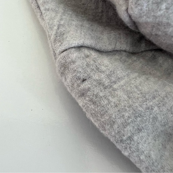 SABA Little Karlie Cardigan in Grey Marle Merino Wool - Picture 12 of 13